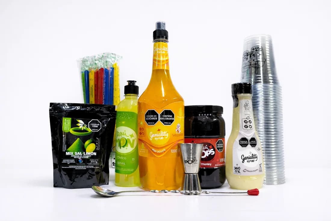 Kit de iniciación para sodas y cócteles